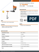 Ficha Tecnica Polipasto Truper