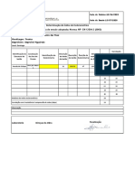 ensaio de escorometro  muro 1 - 31 dias