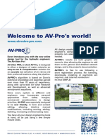 Welcome To AV-Pro's World!