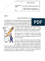 Guía PRÁCTICA y Teórica Sobre El Acento