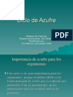 Ciclo Del Azufre