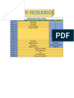 Mi Horario