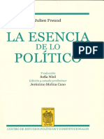 La Esencia Politico: J Ulien Freund
