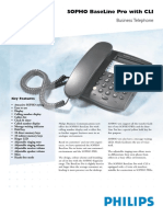 Sopho Baseline Pro With Cli: Business Telephone