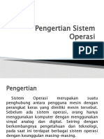 Sistem Operasi Jaringan