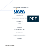 TAREA UNIDAD 1 - ECONOMÍA APLICADA