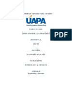 Tarea Unidad 2 - Economía Aplicada