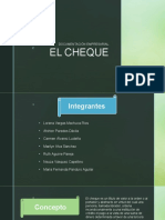 EL CHEQUE - Documentación Empresarial