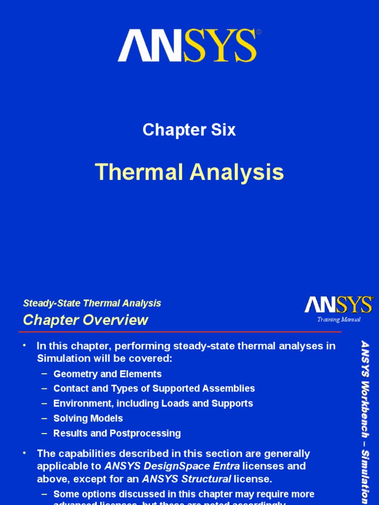 Steady-State Thermal Analysis Guide | PDF | Heat Transfer | Thermal ...