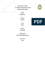 Universidad de Panamá: Ensayo sobre la salud pública panameña y el papel de la odontología