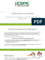 Oferta y Demanda - Como Funcionan Los Mercados