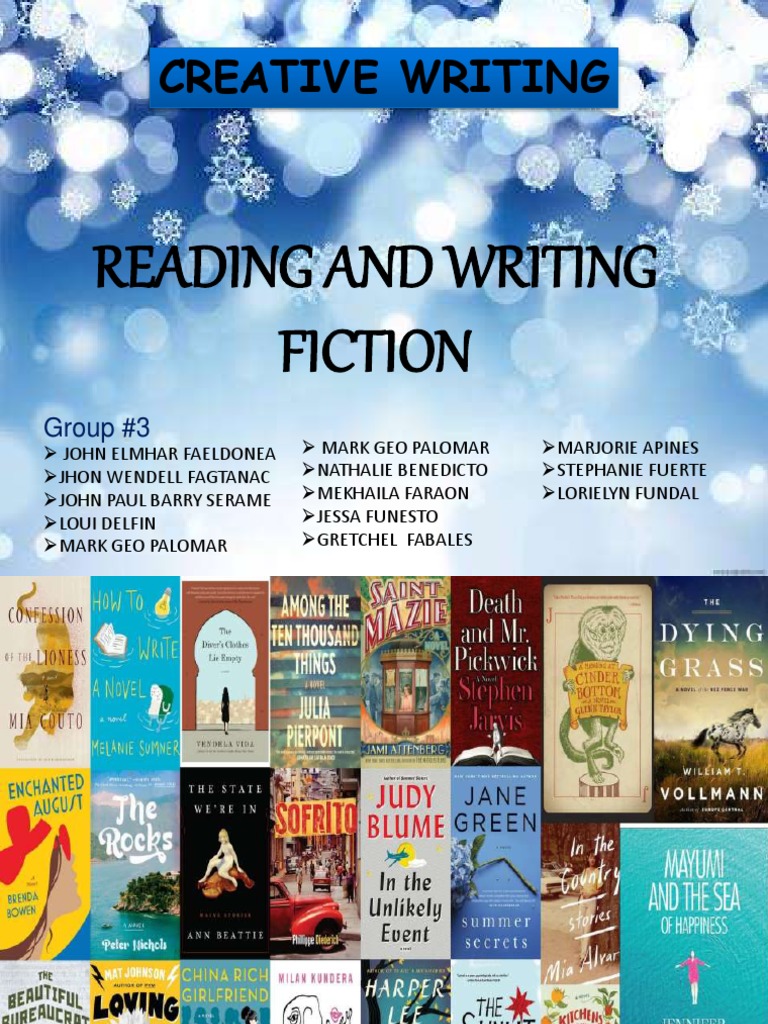 Creative Writing Reading and Writing Fiction PDF Irony Narration