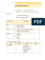 Sistema Haccp Aplicado A Panes