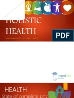 Holistic Health: Health Education 7 - 1 Quarter - Lesson 1