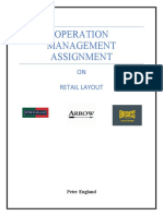 Operation Management Assignment: ON Retail Layout