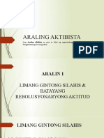 ARALING-AKTIBISTA-I