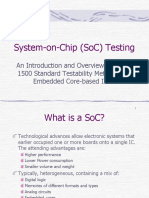 System-On-Chip (Soc) Testing