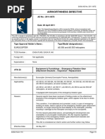 Easa Airworthiness Directive: AD No.: 2011-0072