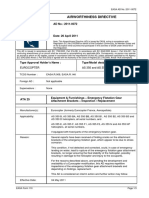 EASA AD Inspection of Eurocopter Emergency Flotation Gear Brackets