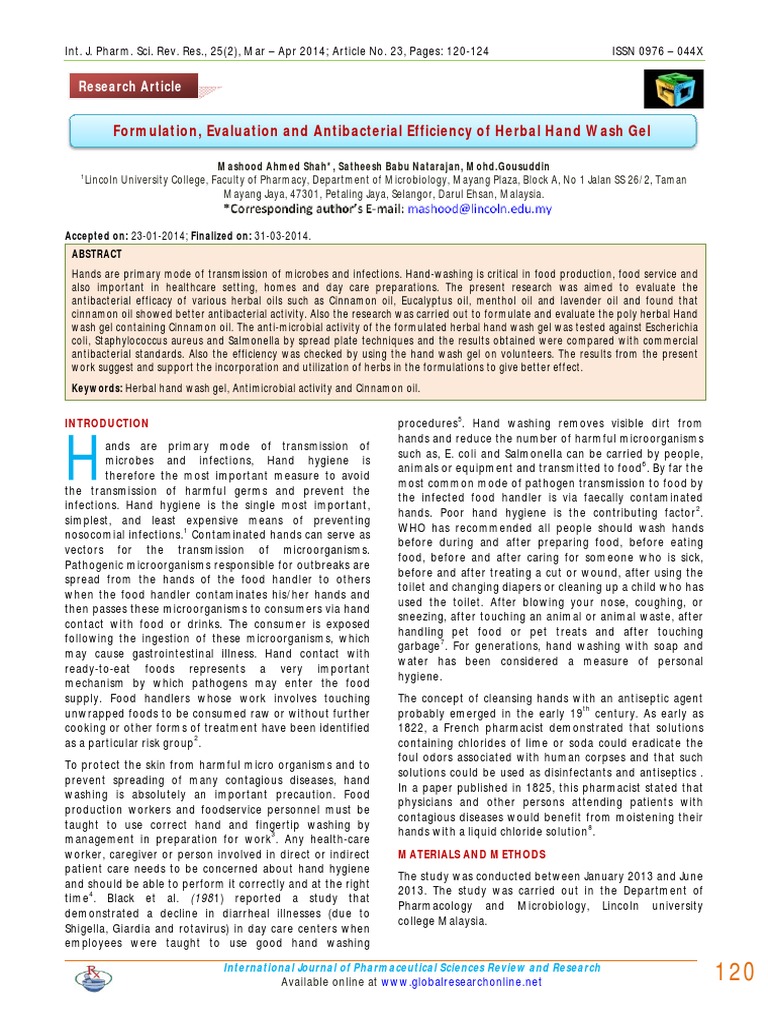23 Glue PDF Transmission (Medicine) Hand Washing