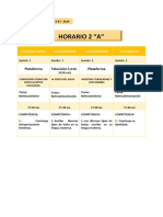 13 Ava Semana Horario