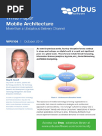 Mobile Architecture: White Paper