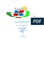 Tarea de La Autoestima