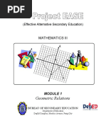 EASE Module 1 Geometric Relations