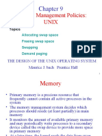 Memory Management Policies: Swapping and Demand Paging in UNIX