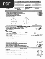 Commissioning Checklist 2