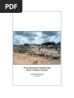 Download Waste Management and Recycling in Dar es Salaam Tanzania by WASTEdar SN47108532 doc pdf