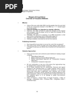 LN4 - M&A - Valuation Methods