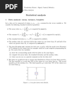 Statistical Analysis: 1 Data Analysis: Mean, Variance, Boxplots