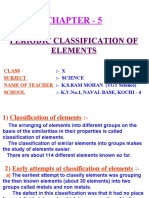 5 Periodic Classificaton of Elements