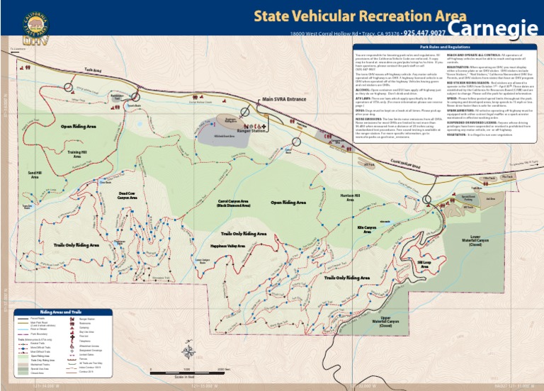 Carnegie: State Vehicular Recreation Area | PDF | Driving Under The ...