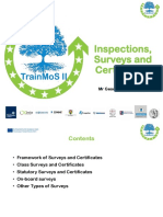 Inspections Surveys and Certificates