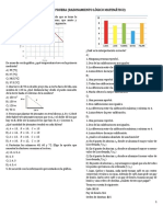 Examen de Prueba (Razonamiento Lógico Matemático)