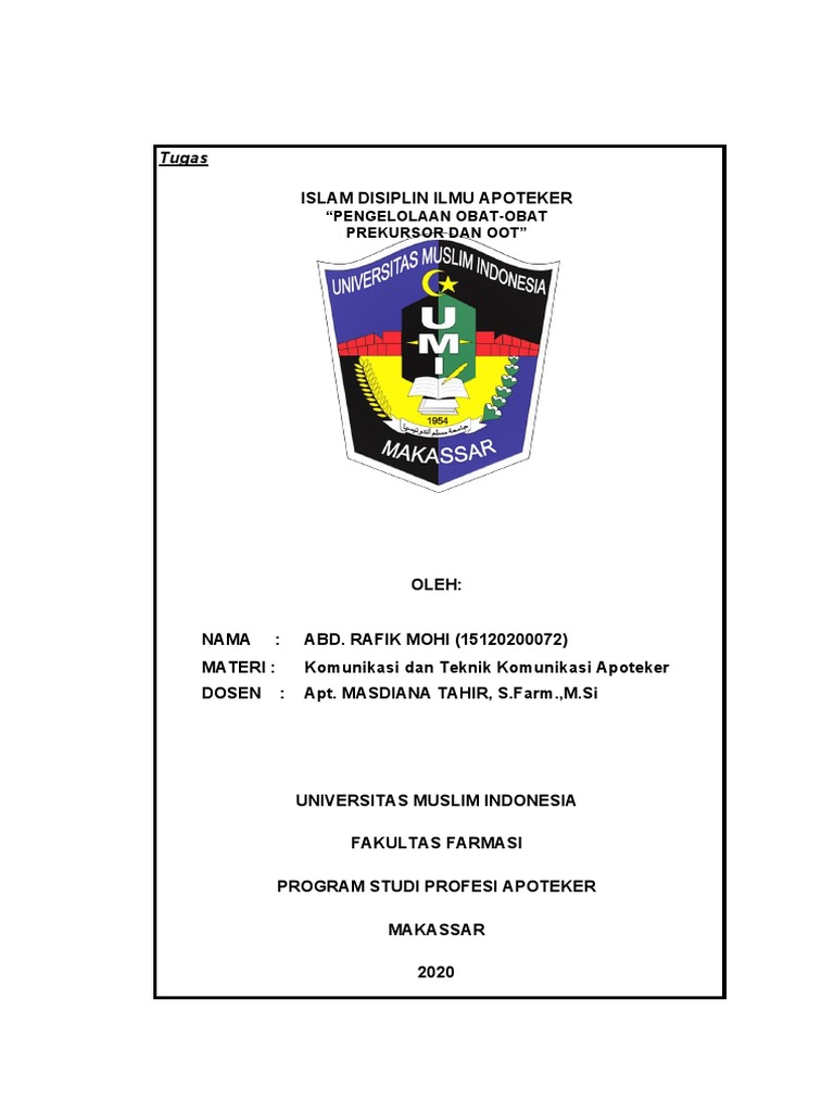 Ringkasan Prekursor & Oot | PDF