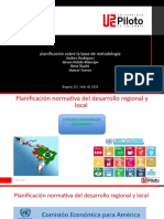 Planificación Sobre La Base de Metodología