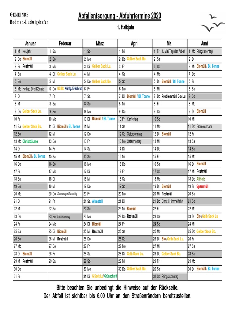 Abfallkalender Bremen 2024 Pdf - Fayre Jenilee