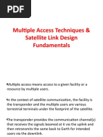 Multiple Acess Techniques