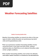 Weather Forecasting Satellites