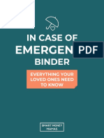 Family Emergency Binder Setup Guide PDF