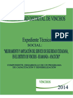 Expediente Social Desarrollo de Un Programa de Capacitación y Sensibilización.