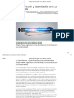La Desinfección y Esterilización Con Luz Ultravioleta - Logic Clean PDF