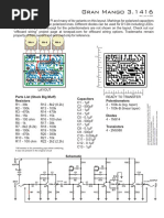 Gran Mango 3.1416: Resistors Capacitors Potentiometers Parts List (Stock Big Muff)