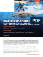 Dolphin Exploitation and Suffering at Se PDF