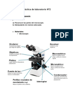 Práctica de Laboratorio N°2: Microscopio Compuesto