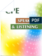 Cpe Speaking and Listening A4 Color PDF