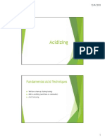 Fundamental Acid Techniques for Wellbore Clean-up and Matrix Acidizing